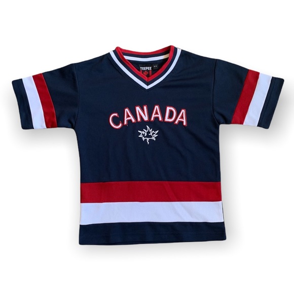 TEEPEE Shirts & Tops Rare Vintage Youth Jersey Canada Hockey Maple